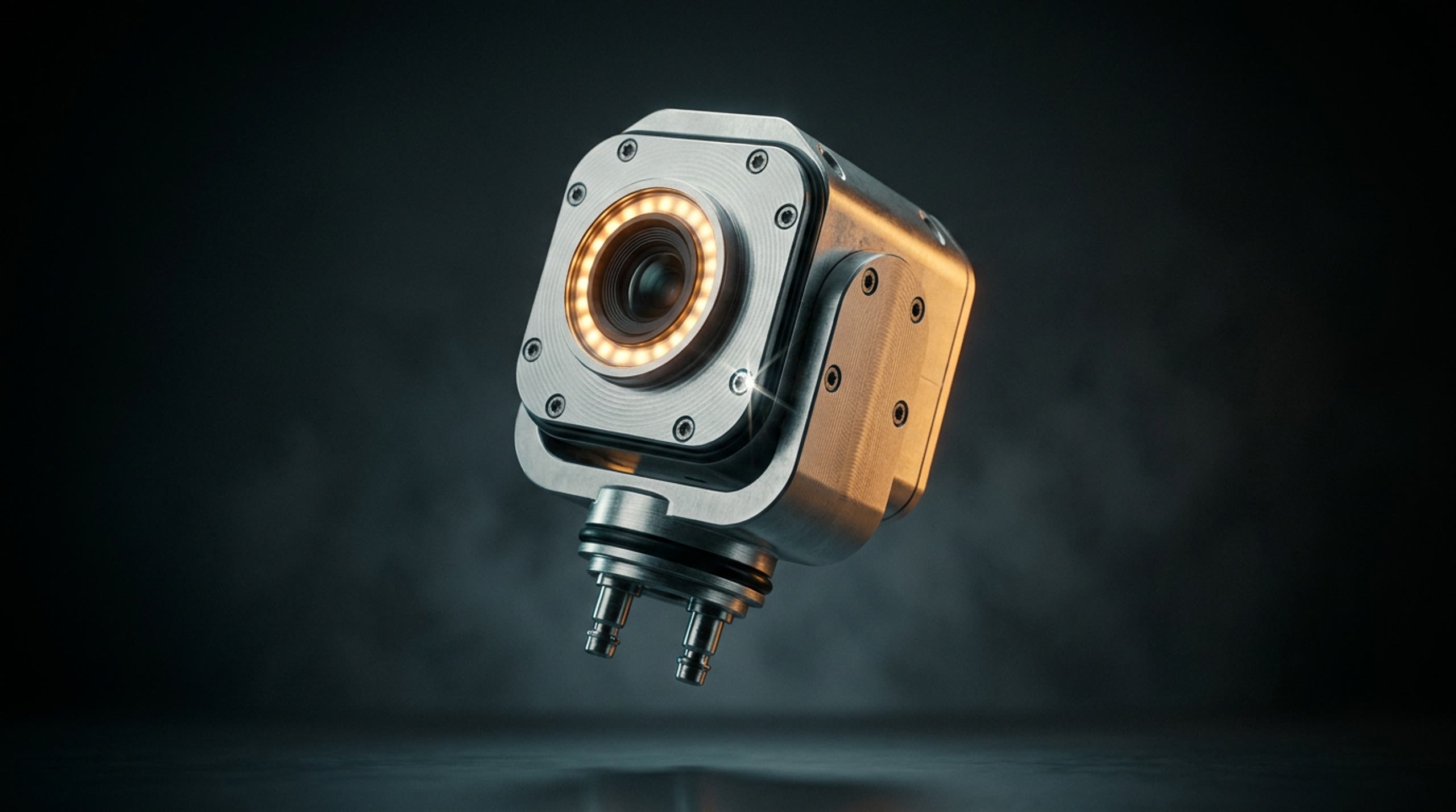 The detached camera head